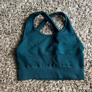 Teal Vault Bra